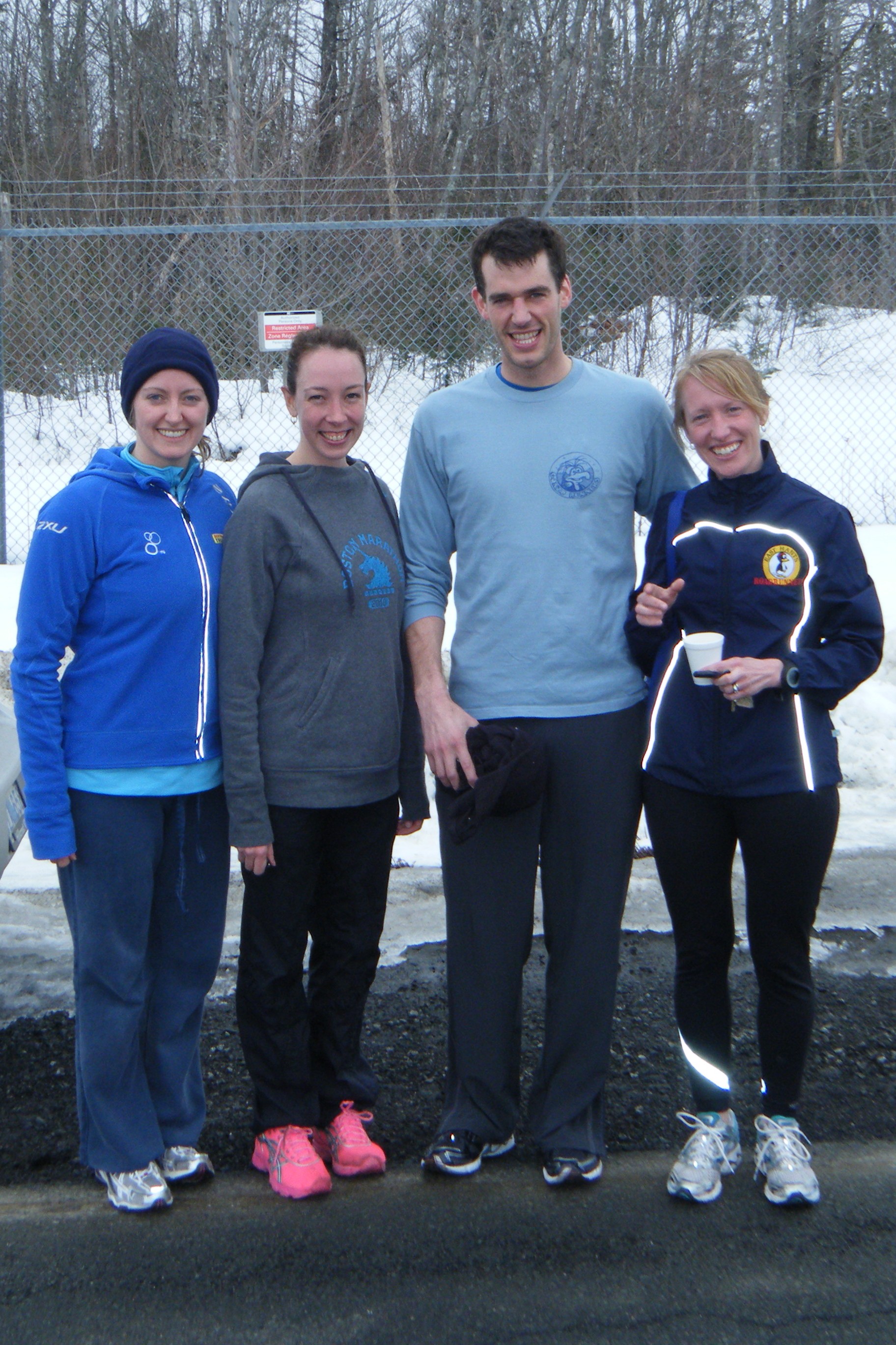 Runners after Run Nova Scotia's 8 mile race