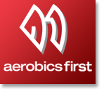 Running store Aerobics First logo