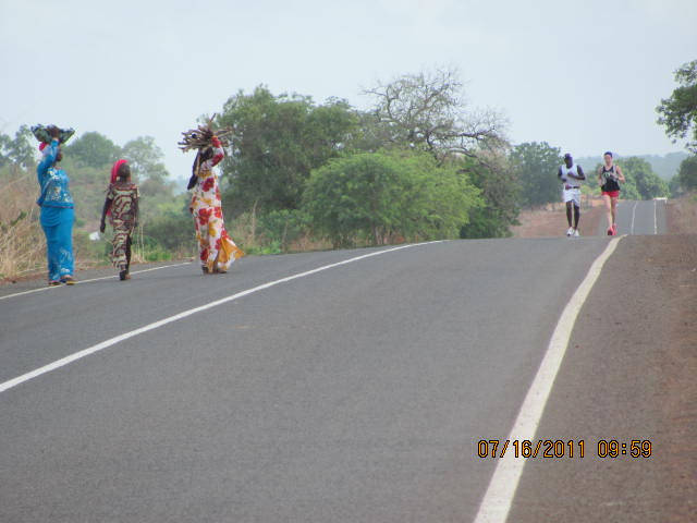 Running in Rural Africa
