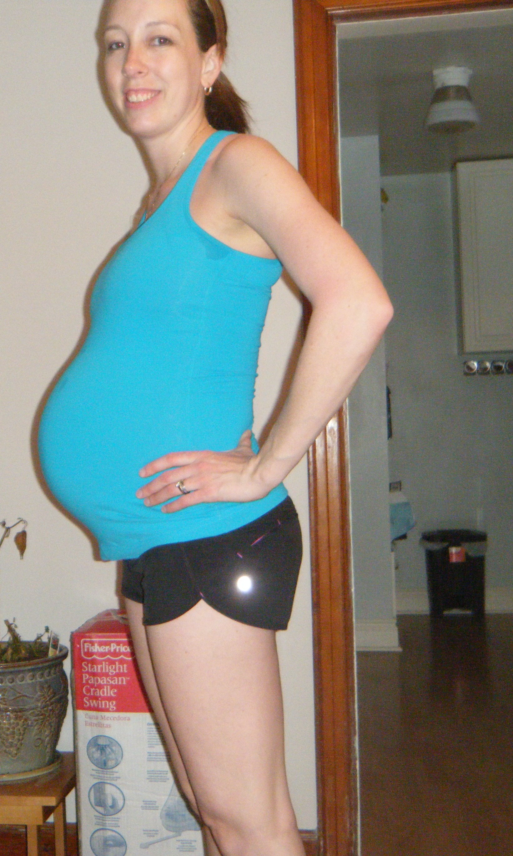 a runner 32 weeks pregnant