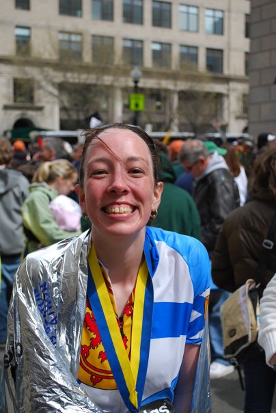 Boston Marathon Finish Line 2009