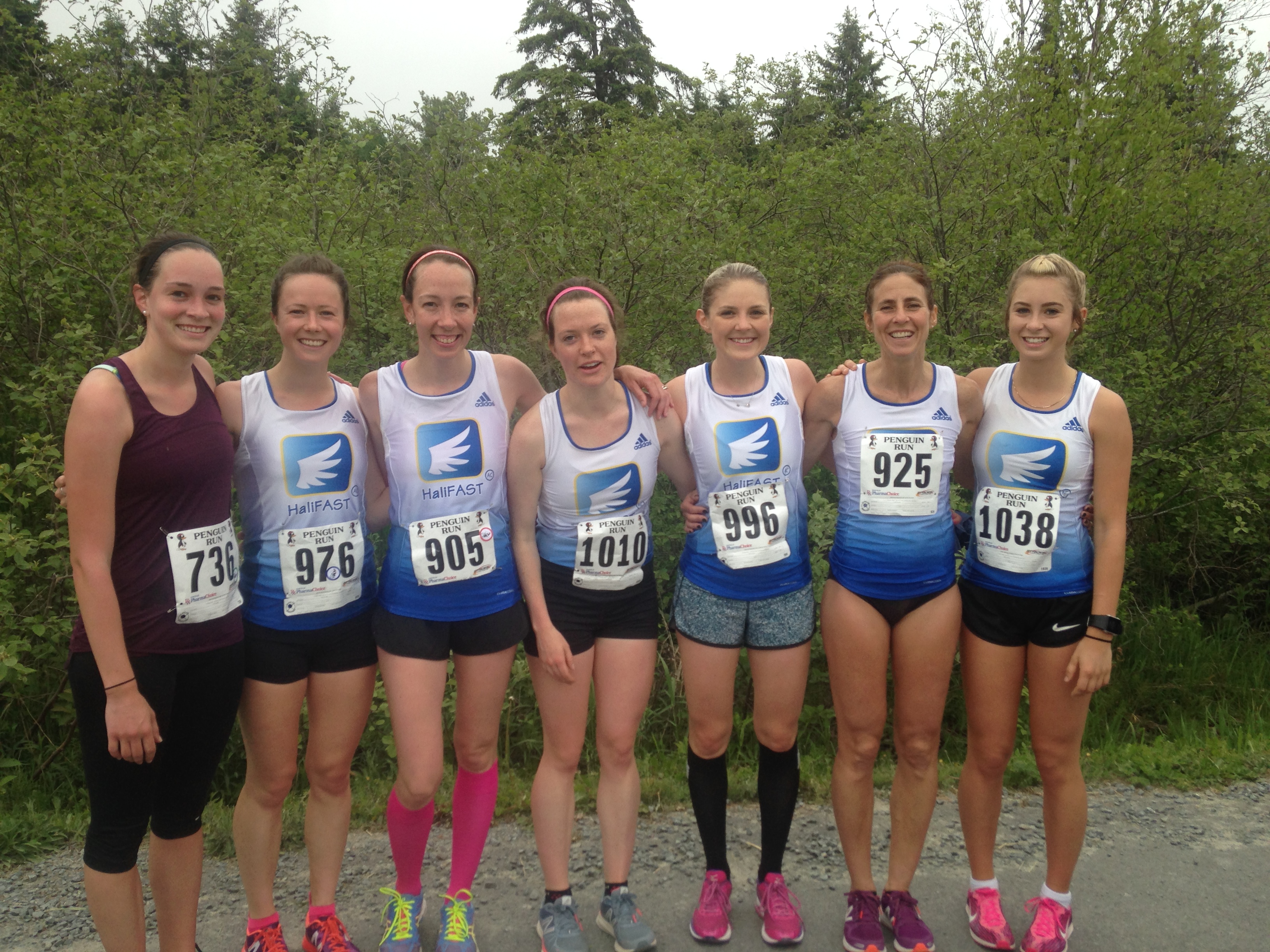 women road runners Halifast Athletics