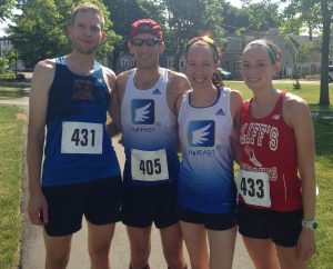 Halifast Road Runners at a PEI 10km