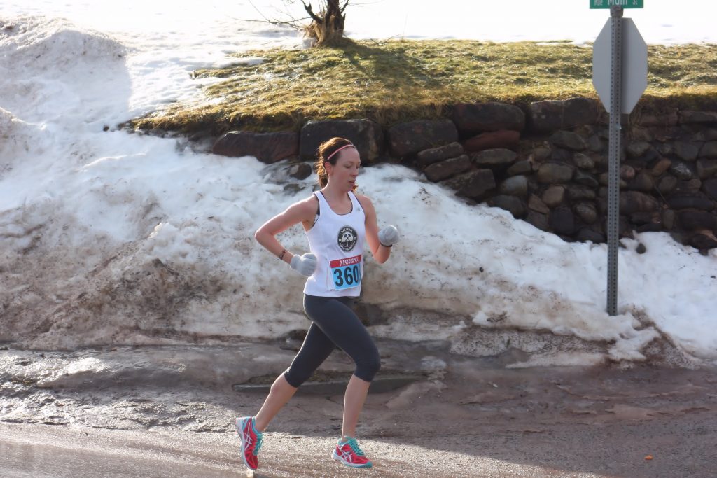 Erin Poirier running
